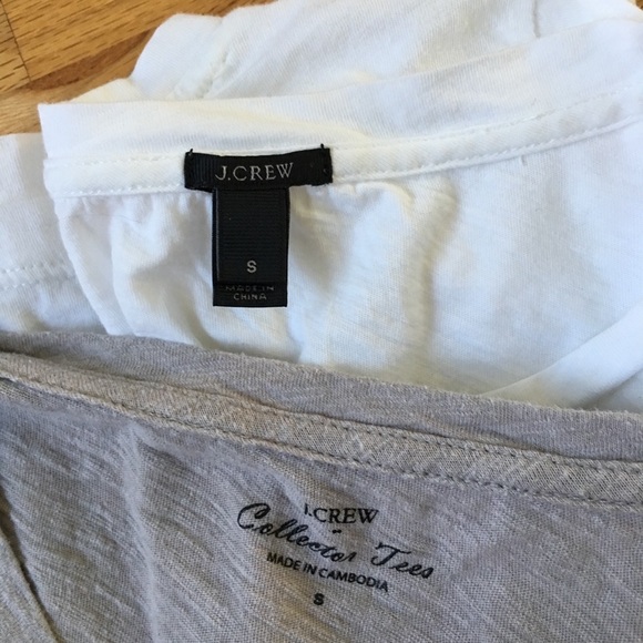 J Crew Collector Tee Lot of Two - Picture 8 of 8